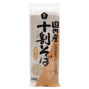 ムソー　無双 国内産十割そば 200g